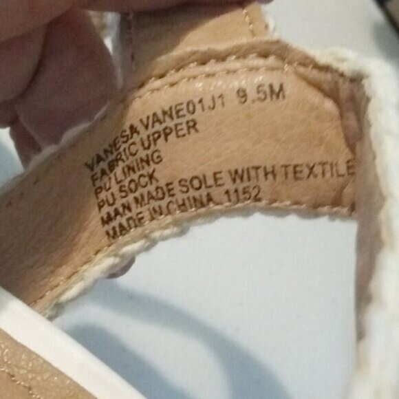 NWOT Madden Girl Vanessa Wedge Espadrilles Platform Summer Sandals S9.5 - Picture 12 of 12